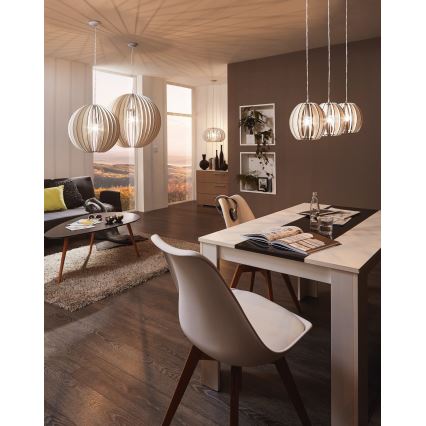 Eglo 94441 - Lustr COSSANO 1xE27/60W/230V