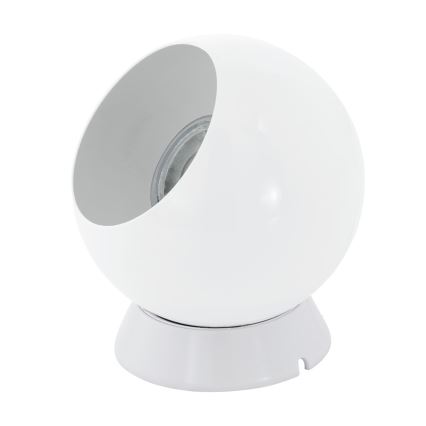 Eglo - LED Stolní/nástěnná lampa 1xGU10/2,8W/230V bílá