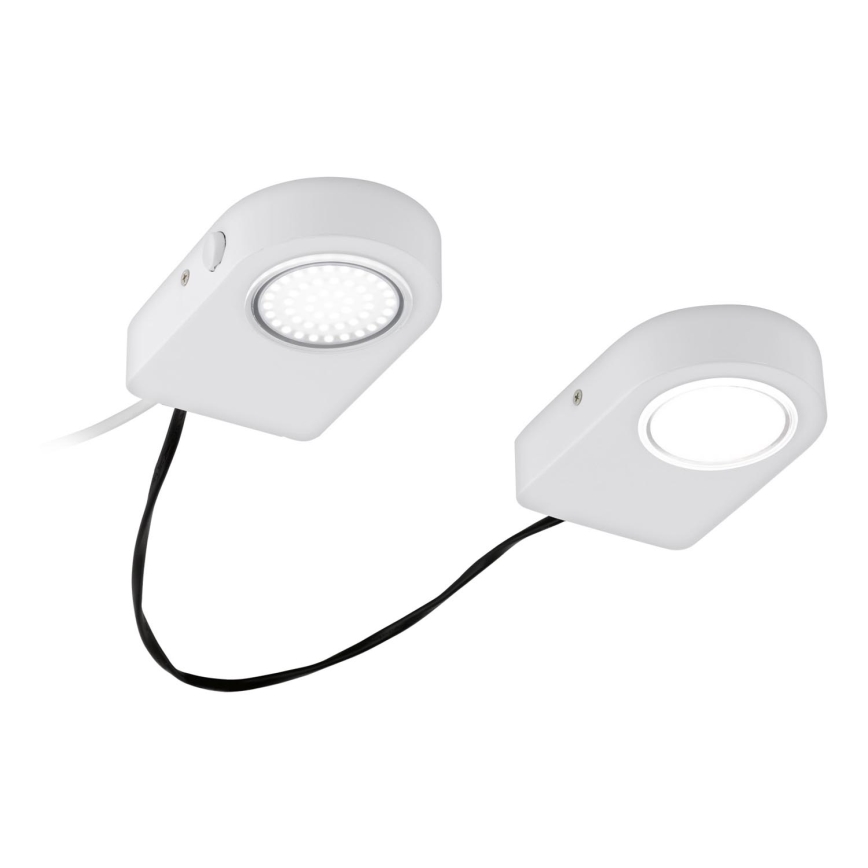 Eglo 94515 - SADA 2x LED Podlinkové svítidlo LAVAIO 2xLED/3,7W/230V