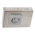 Eglo 94664 - Podlinková zásuvka SCHUKO vč. USB TAXANO