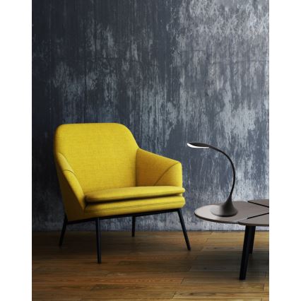 Eglo - LED stmívatelná stolní lampa LED/4,5W/230V černá