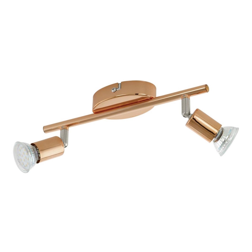 Eglo 94773 - LED bodové svítidlo BUZZ-COPPER 2xGU10/3W/230V