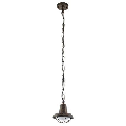 Eglo 94837 - LED Venkovní lustr COLINDRES 1xE27/10W/230V IP44