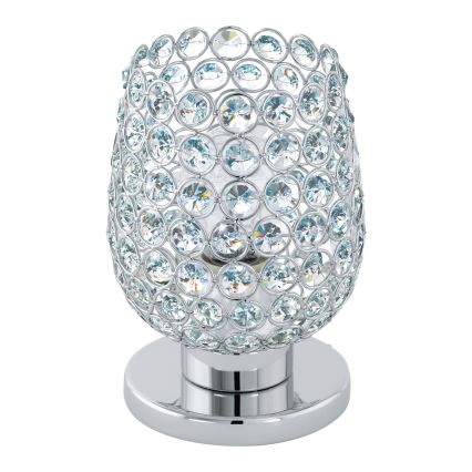 Eglo - Křišťálová stolní lampa 1xE27/60W/230V