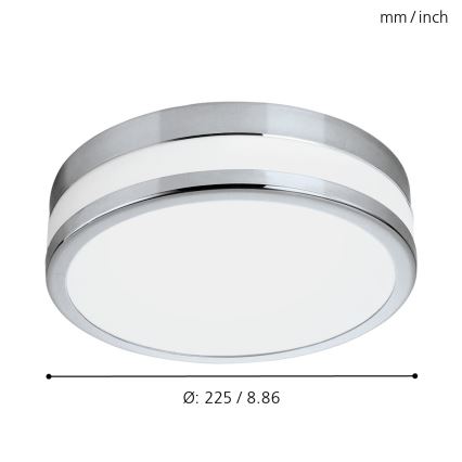 Eglo - LED koupelnové svítidlo LED/11W/230V IP44