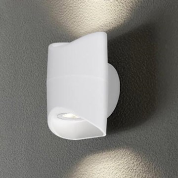 Eglo 95075 - Venkovní nástěnné svítidlo ABRANTES 2xLED/6W/230V IP44