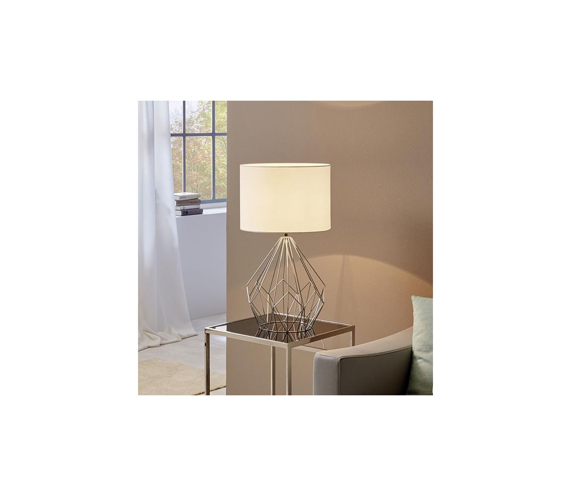 Eglo Eglo 95187 - Stolní lampa PEDREGAL 1xE27/60W/230V 