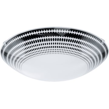 Eglo 95291 - LED Stropní svítidlo MAGITTA LED/16W/230V pr. 31,5 cm černá/bílá