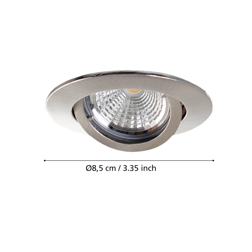 Eglo - SADA 3x LED podhledové svítidlo TEDO 3xGU10-LED/5W/230V