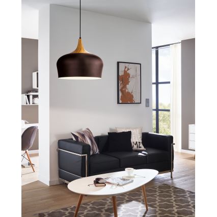 Eglo - Lustr na lanku 1xE27/60W/230V