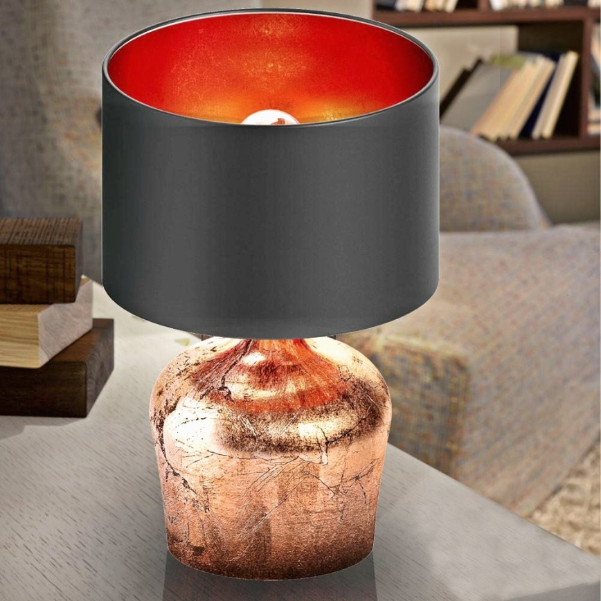 Eglo 95396 - Stolní lampa MANALBA 1xE27/60W/230V