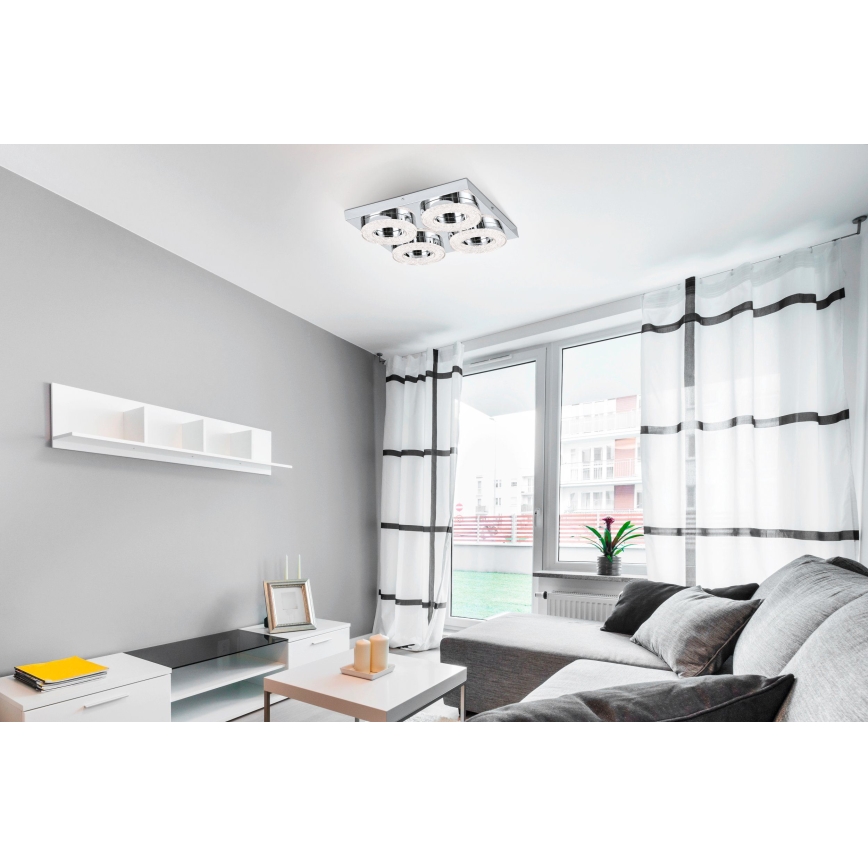 Eglo - LED Stropní svítidlo 4xLED/4W/230V