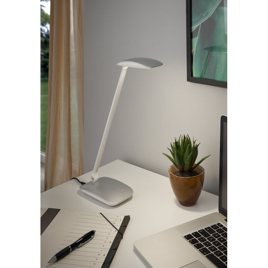 Eglo - LED Stmívatelná stolní lampa LED/4,5W/USB