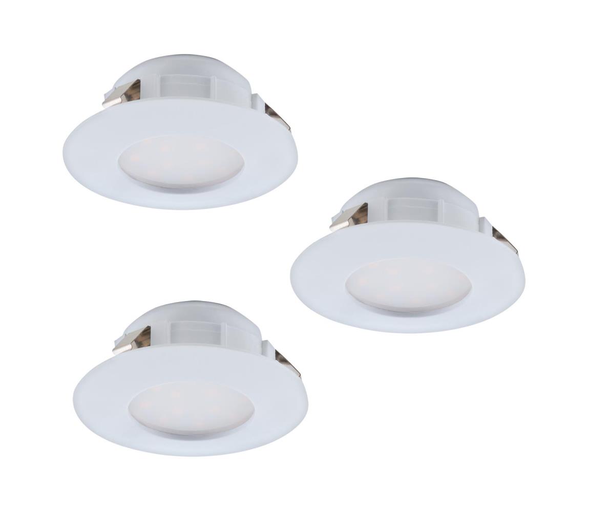 Eglo Eglo 95807 - SADA 3x LED podhledové svítidlo PINEDA 3xLED/6W/230V EG95807