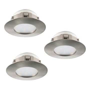 Eglo 95809 - SADA 3x LED podhledové svítidlo PINEDA 3xLED/6W/230V Eglo 95809 - SADA 3x LED podhledové svítidlo PINEDA 3xLED/6W/230V
