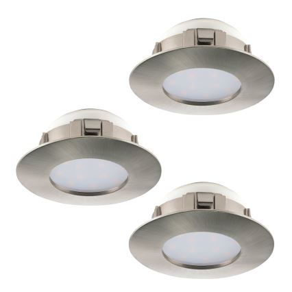 Eglo - SADA 3x LED podhledové svítidlo PINEDA LED/6W/230V