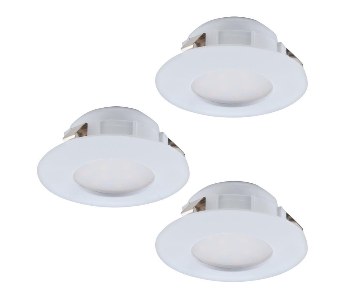 Eglo Eglo 95821 - SADA 3x LED podhledové svítidlo PINEDA 3xLED/6W/230V EG95821