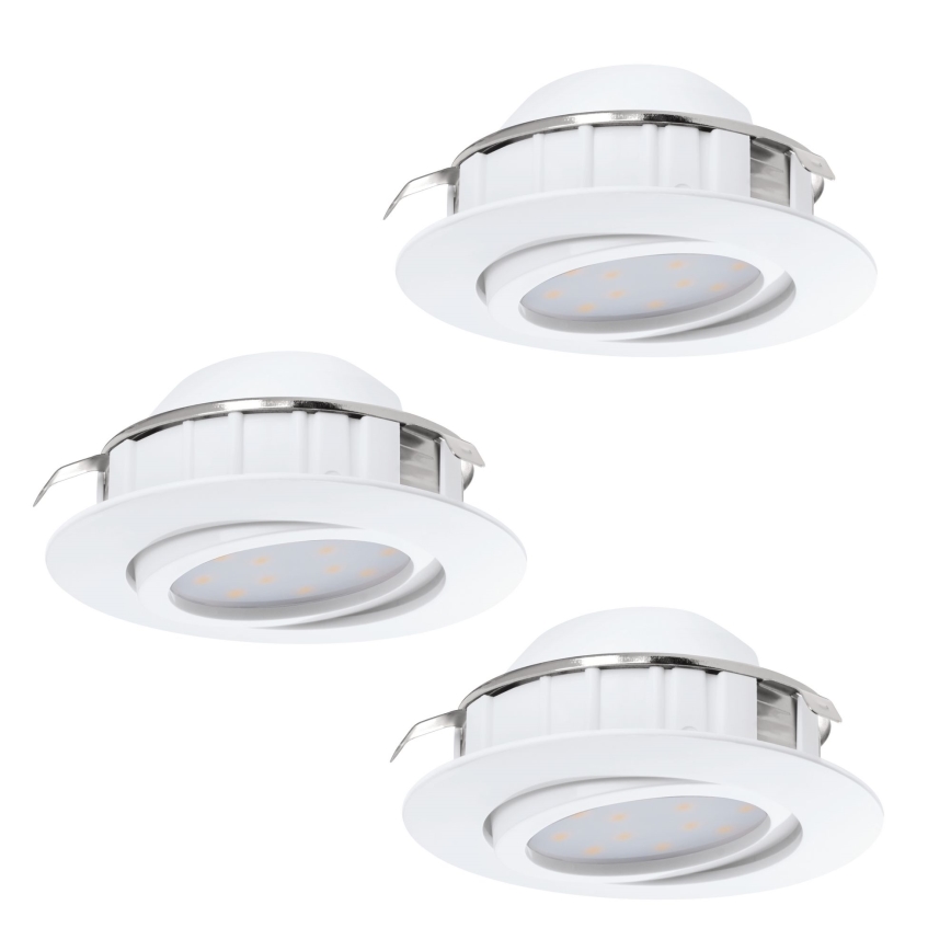 Eglo - SADA 3x LED podhledové svítidlo PINEDA 1xLED/4,9W/230V