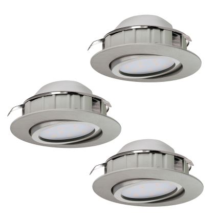 Eglo - SADA 3x LED podhledové svítidlo PINEDA 1xLED/4,9W/230V