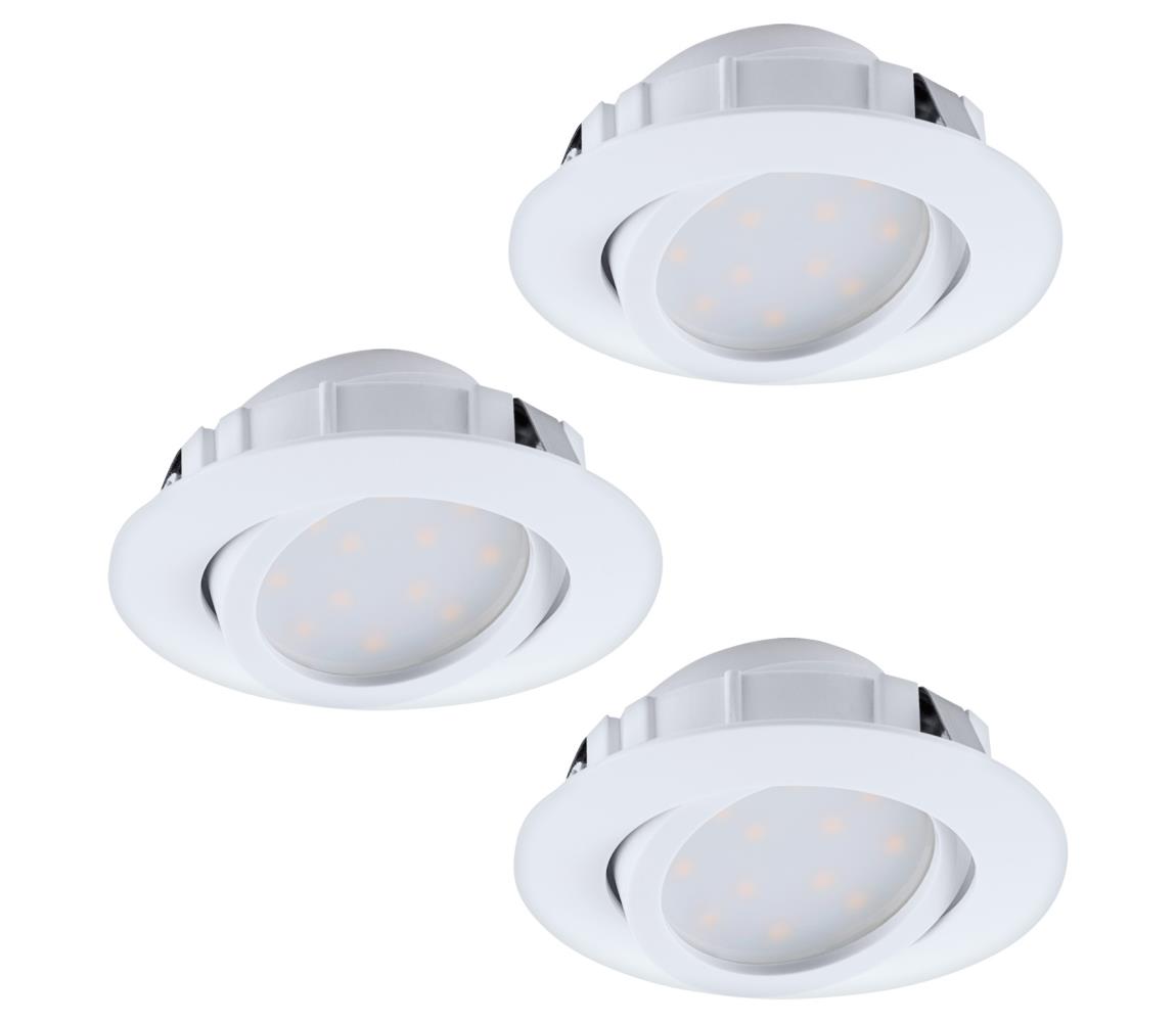 Eglo Eglo 95857- SADA 3x LED Stmívatelné podhledové svítidlo PINEDA 1xLED/6W/230V 