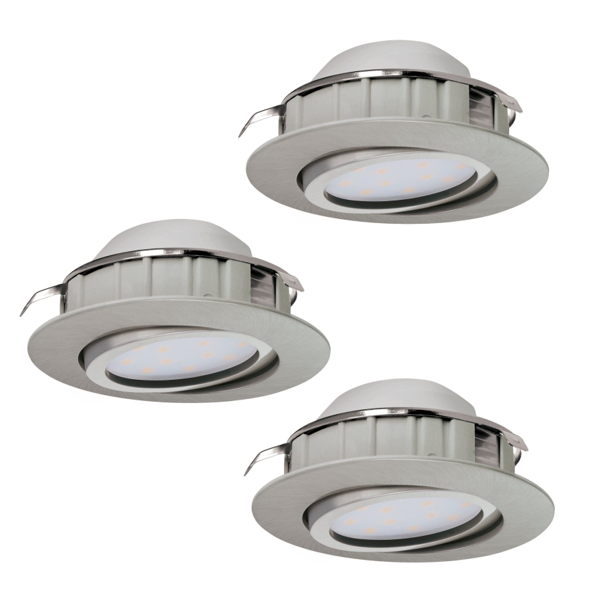 Eglo - SADA 3x LED podhledové svítidlo PINEDA LED/6W/230V