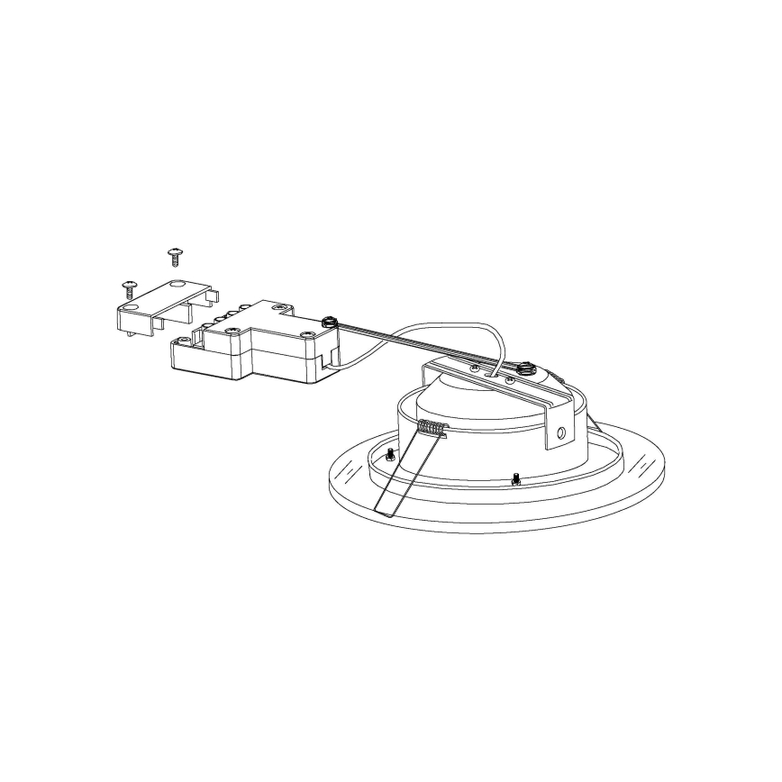 Eglo - LED podhledové svítidlo LED/11W/230V