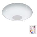 Eglo 95971 - LED Stmívatelné stropní svítidlo VOLTAGO 2 LED/14W/230V + dálkové ovládání 