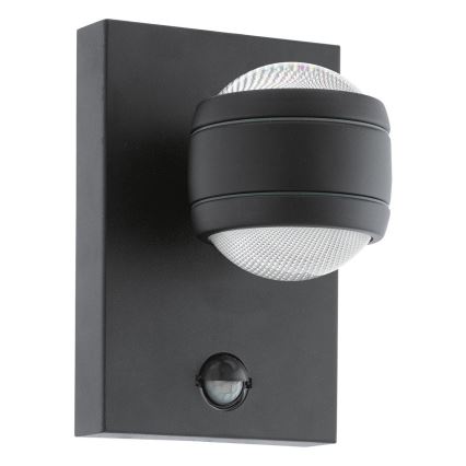 Eglo - LED Venkovní nástěnné svítidlo s čidlem 1 2xLED/3,7W IP44