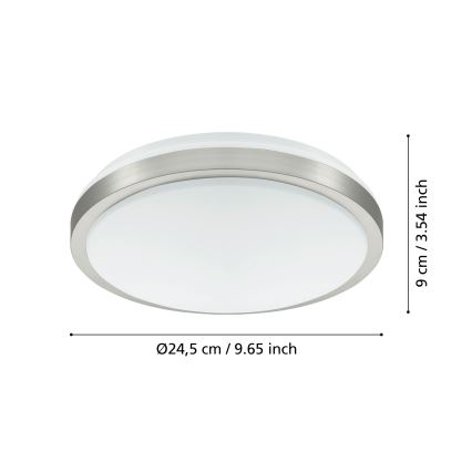 Eglo - LED stropní svítidlo LED/18W/230V