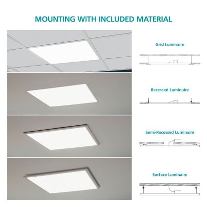 Eglo - LED Podhledový panel LED/40W/230V