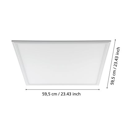 Eglo - LED stropní panel LED/40W/230V