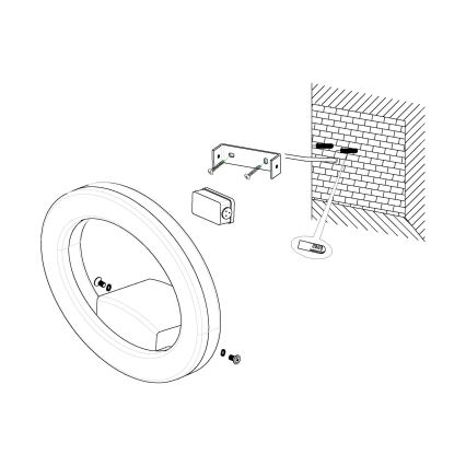 Eglo - LED venkovní nástěnné svítidlo LED/10W/230V IP44