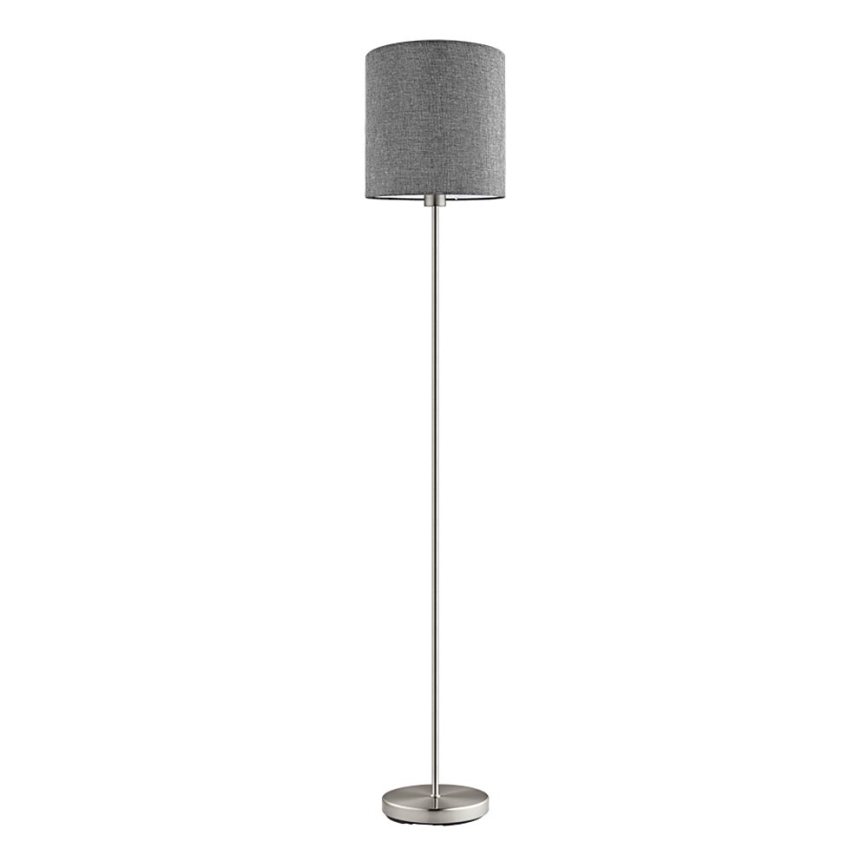 Eglo 96377 - Stojací lampa PASTERI 1xE27/60W/230V pr. 28 cm šedá