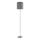 Eglo 96377 - Stojací lampa PASTERI 1xE27/60W/230V šedá