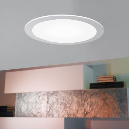 Eglo 96407 - LED Stmívatelné podhledové svítidlo FUEVA 1 LED/10,95W/230V pr. 17 cm