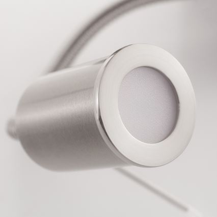 Eglo - LED Flexibilní svítidlo 1xE27/40W+LED/3,8W bílá
