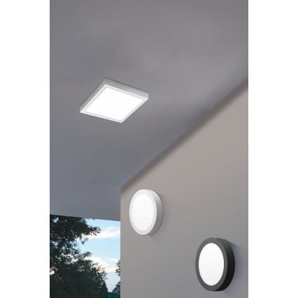 Eglo - LED Venkovní stropní svítidlo LED/16,5W/230V IP44