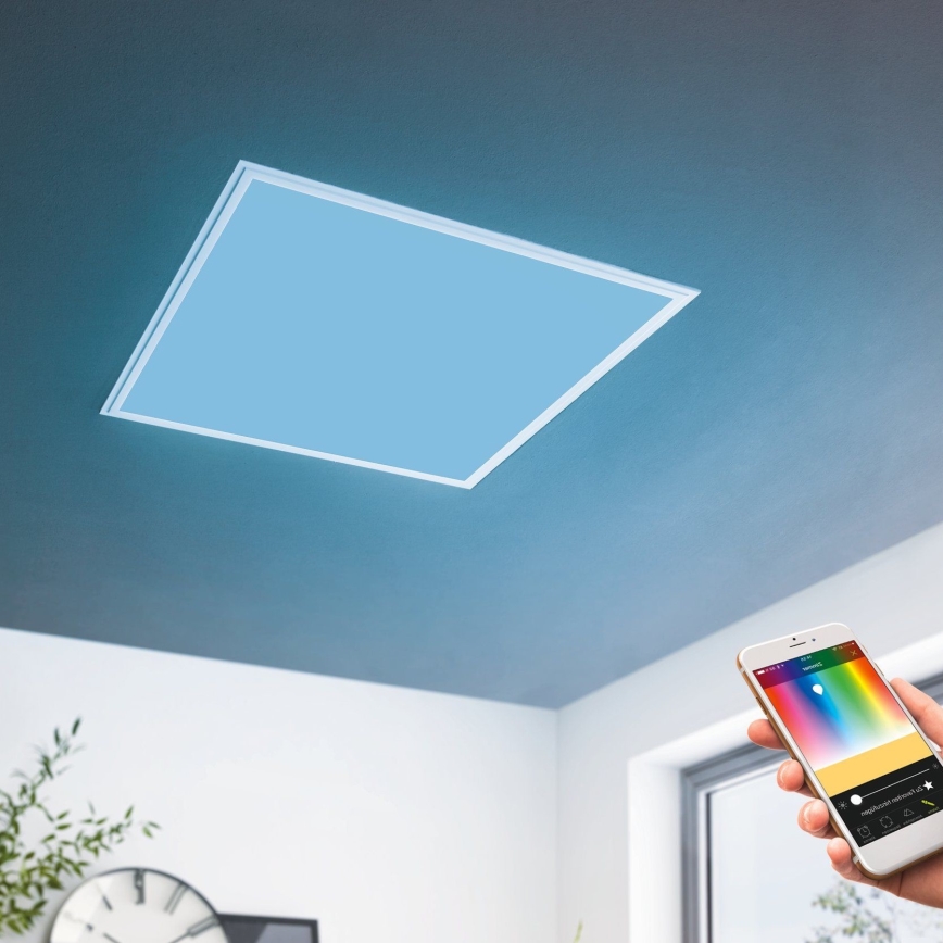 Eglo - LED RGBW Stmívatelné svítidlo SALOBRENA-C LED/16W + dálkové ovládání