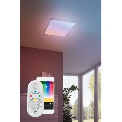 Eglo - LED RGBW Stmívatelné svítidlo SALOBRENA-C LED/16W + dálkové ovládání