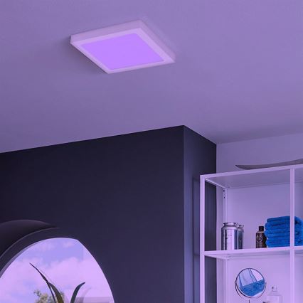 Eglo - LED RGBW Stmívatelné stropní svítidlo FUEVA-C LED/15,6W/230V Bluetooth