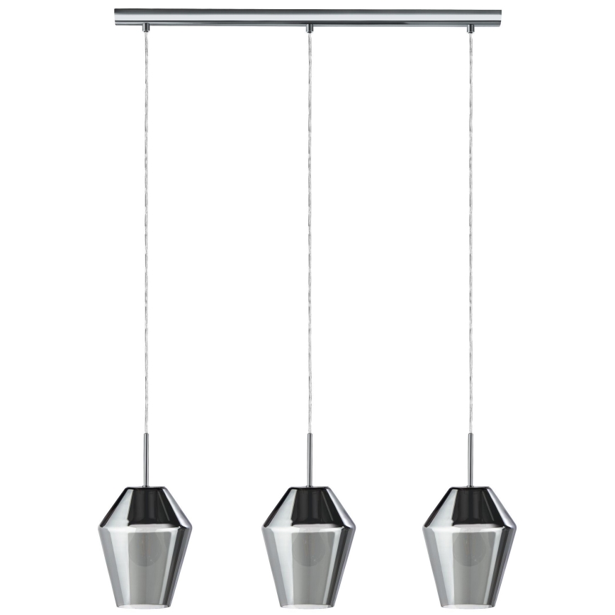 Eglo 96774 - Lustr na lanku MURMILLO 3xE27/28W/230V