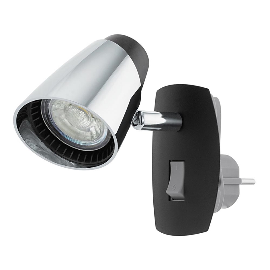 Eglo 96845 - LED Nástěnná lampa do zásuvky MONCALVIO 1xGU10/3,3W/230V