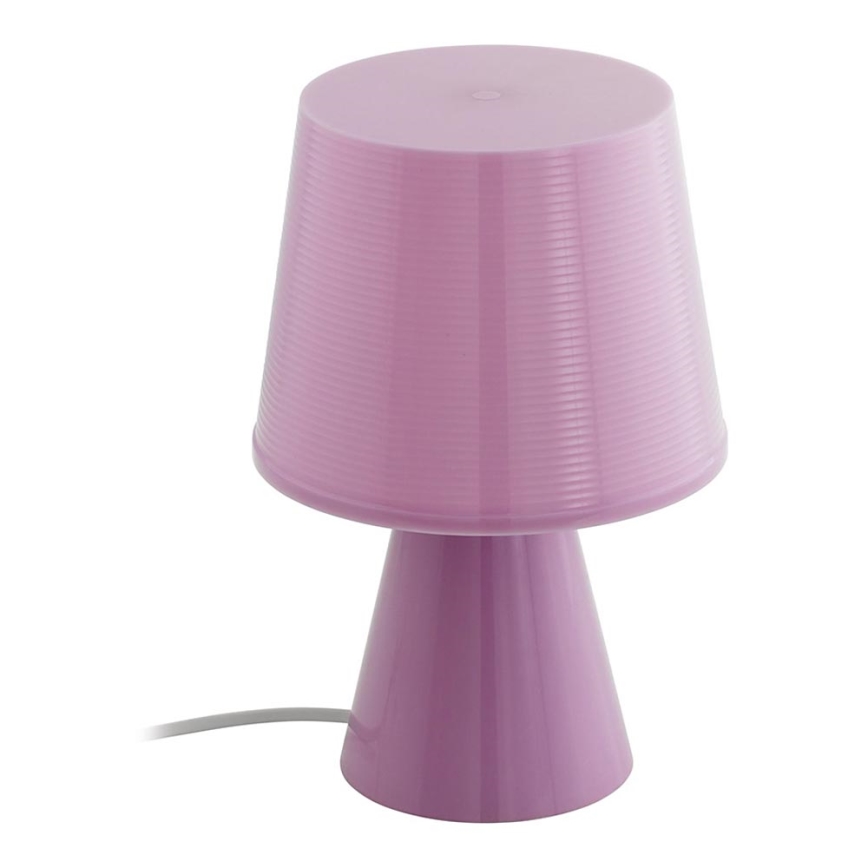 Eglo 96908 - Stolní lampa MONTALBO 1xE14/40W/230V růžová