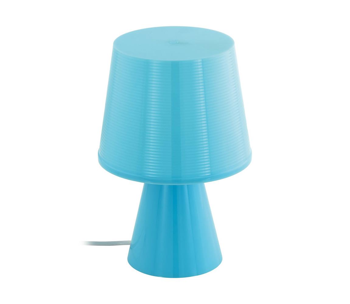 Eglo Eglo 96909 - Stolní lampa MONTALBO 1xE14/40W/230V modrá 
