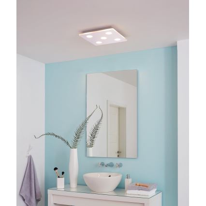Eglo - LED Koupelnové stropní svítidlo 5xLED/4,5W/230V IP44