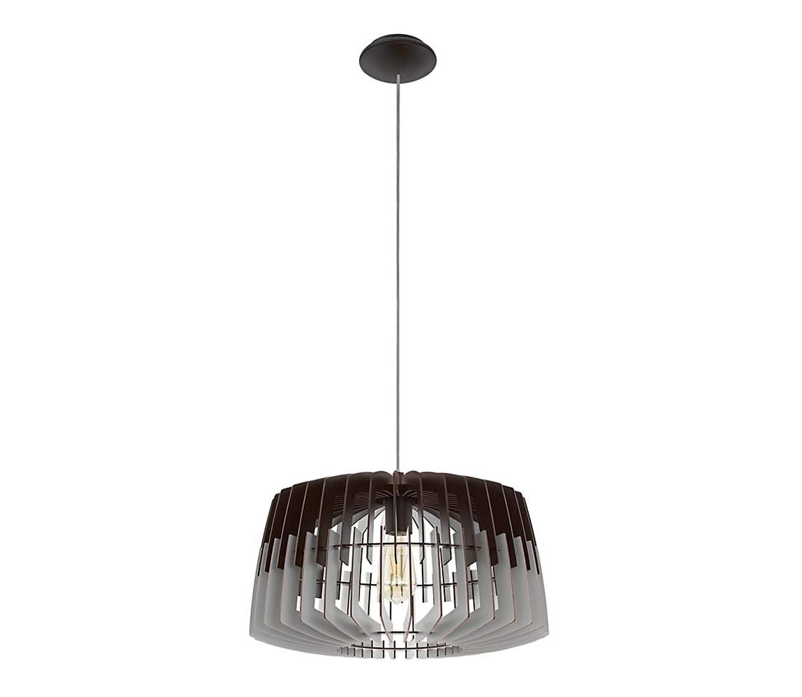 Eglo Eglo 96956 - Lustr na lanku ARTANA 1xE27/60W/230V šedá/černá 480mm EG96956