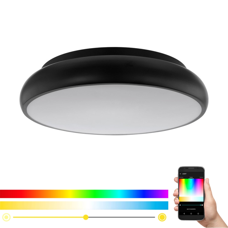 Eglo 96996 - LED RGB Stropní svítidlo RIODEVA-C 1xLED/27W/230V
