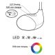 Eglo - LED Stmívatelná stolní lampa 1xLED/2,2W+0,3W/230V RGB