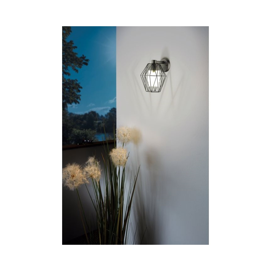 Eglo - Venkovní nástěnné svítidlo 1xE27/60W/230V IP44