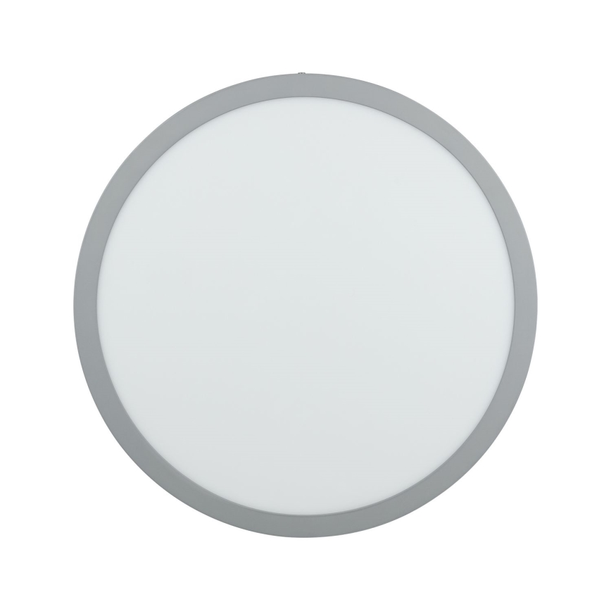 Eglo - LED Stropní svítidlo 1xLED/25W/230V stříbrná kulatý 2500 lm pr. 40 cm